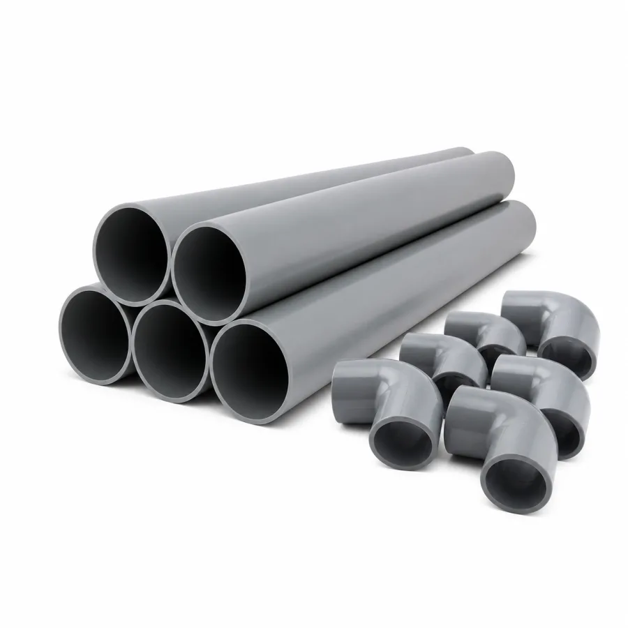 PVC Plumbing Pipe Bundle